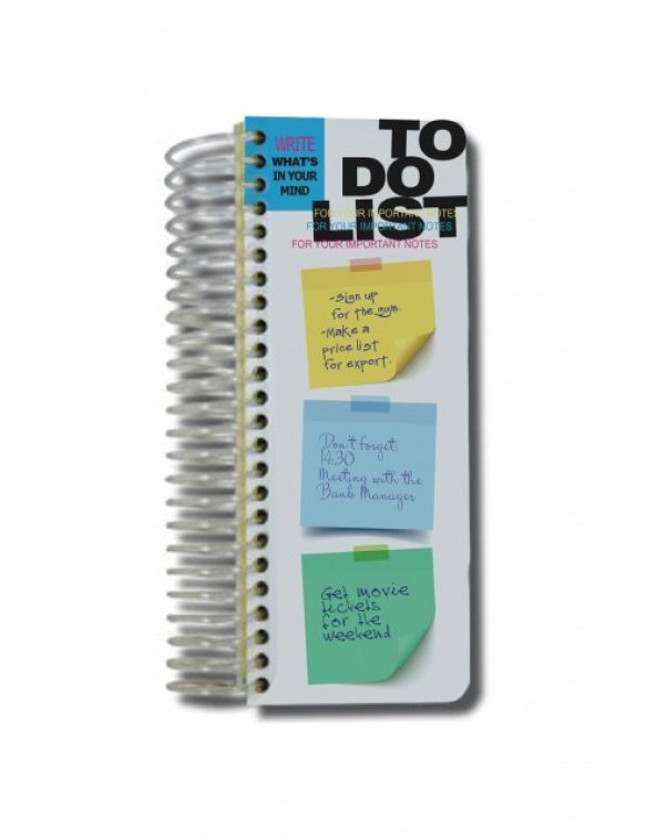Deffter To Do Lidt Small  120 Yaprak Çizgili Sert Kapak Defter - 2
