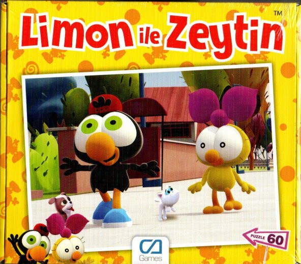 Ca Games Limon İle Zeytin 60 Parça Puzzle