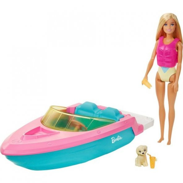 Barbie GRG30 Barbie ve Teknesi Oyun Seti