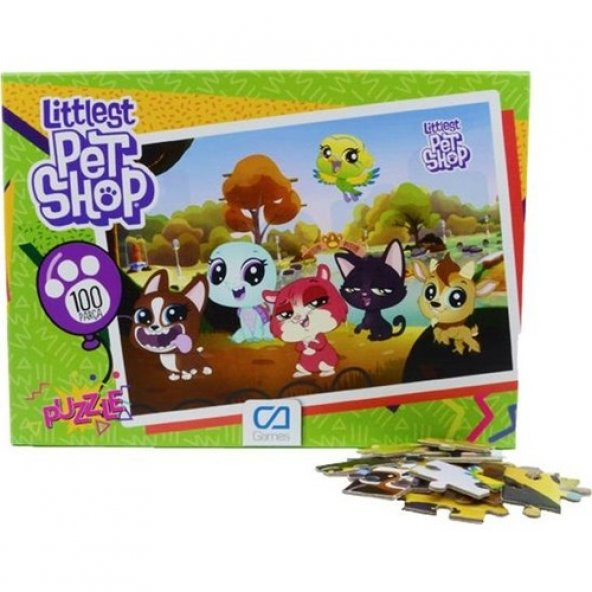 Ca Games Littlest Petshop Kutulu Puzzle/yapboz 100PARÇA