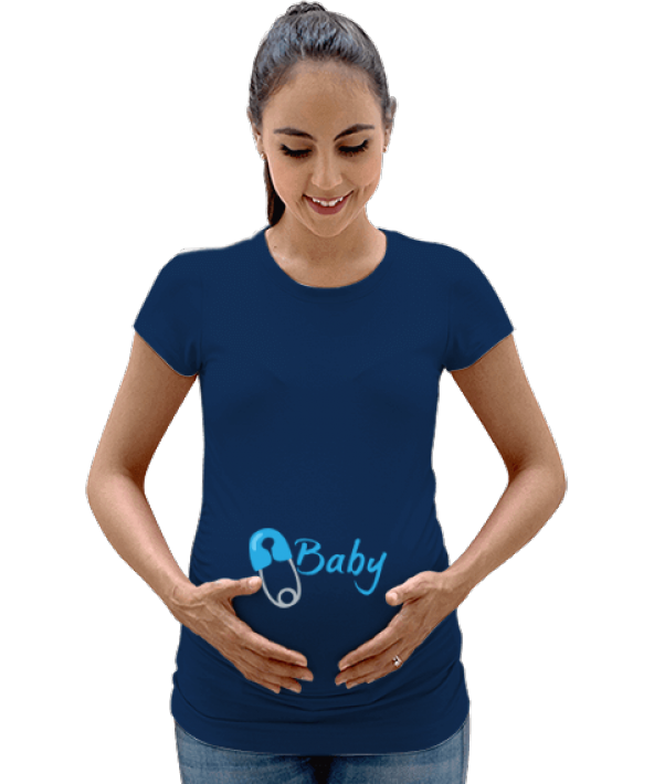 Baby  yazılı Kadın Hamile Tişört
