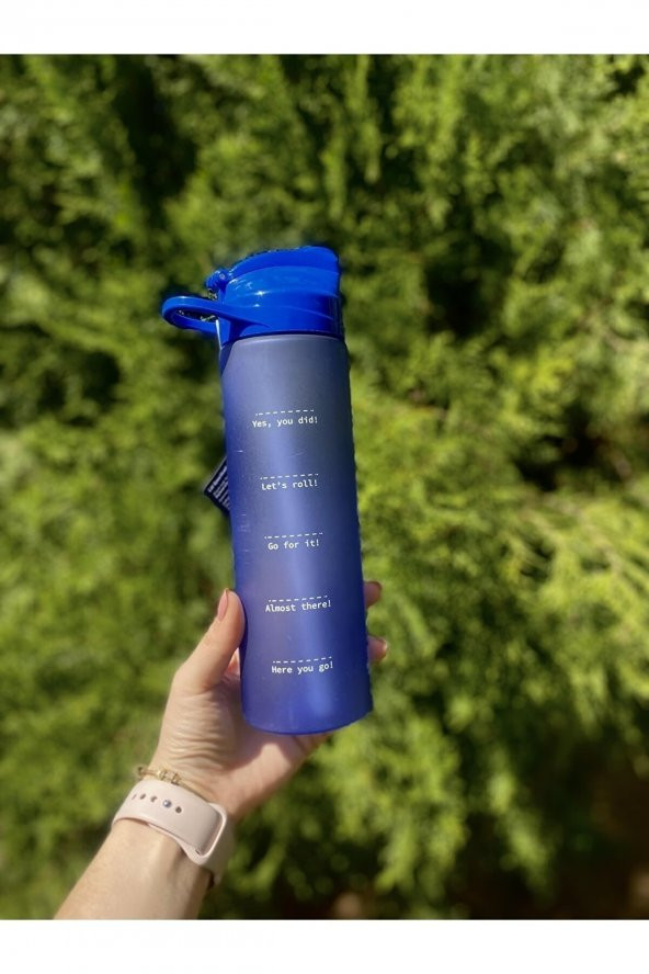 Tritan Su Matarası Su Şişesi Suluk Pipetli 600 ml - 2