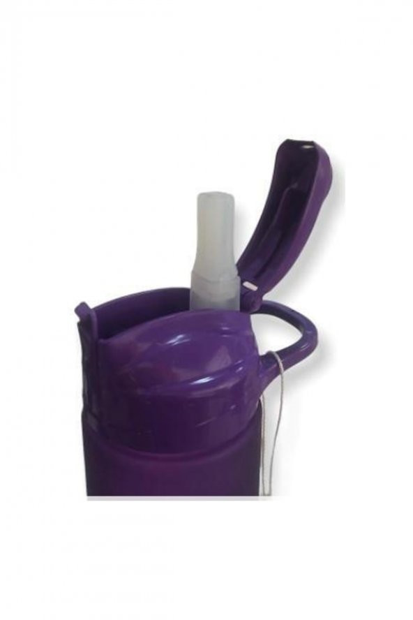 600 Ml Unbeatan Tritan Pipetli Matara Mor - 7