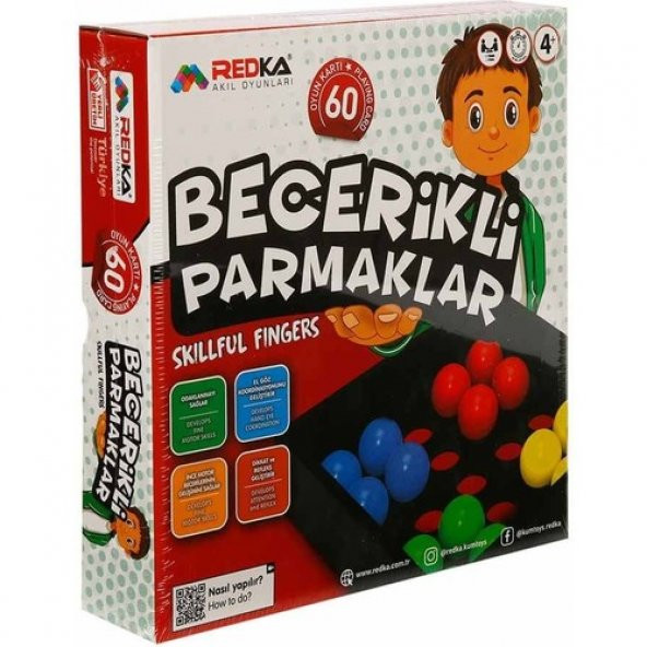 Redka Becerikli Parmaklar Rd5439 Akıl, Zeka ve Strateji Oyunu, Kutu Oyunu - Resim 4
