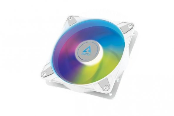 ARCTIC AR ACFAN00254A P12 PWM PST A-RGB 0dB 120mm Beyaz Çerçeve - 1