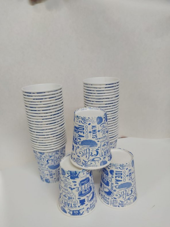 8 Oz Karton Bardak 50’li Paket