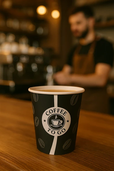 8 Oz Karton Bardak 50’li Paket - Resim 4