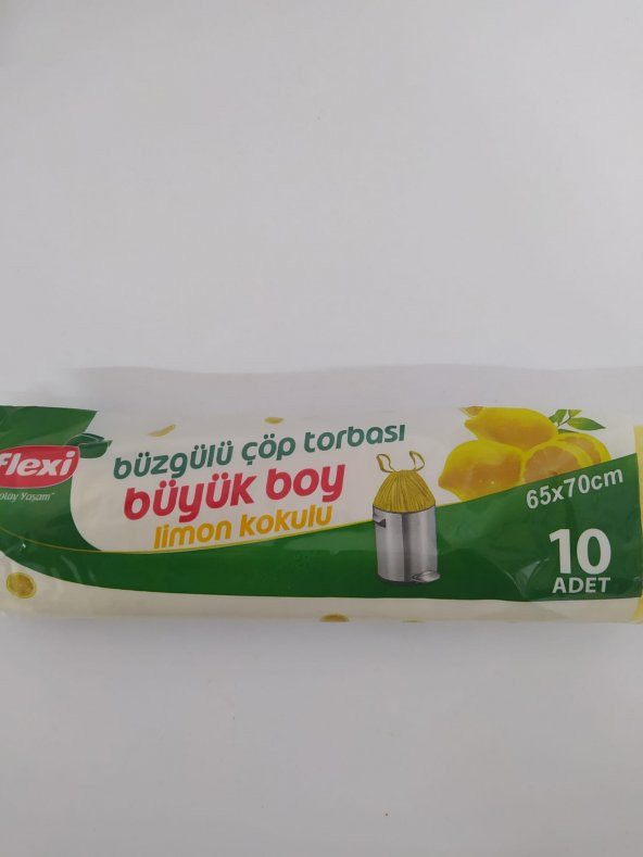 Büyük Boy Kokulu Büzgülü Çöp Poşeti