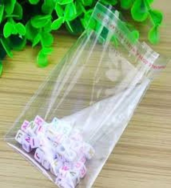 20x30 Bantlı Jelatin Poşet