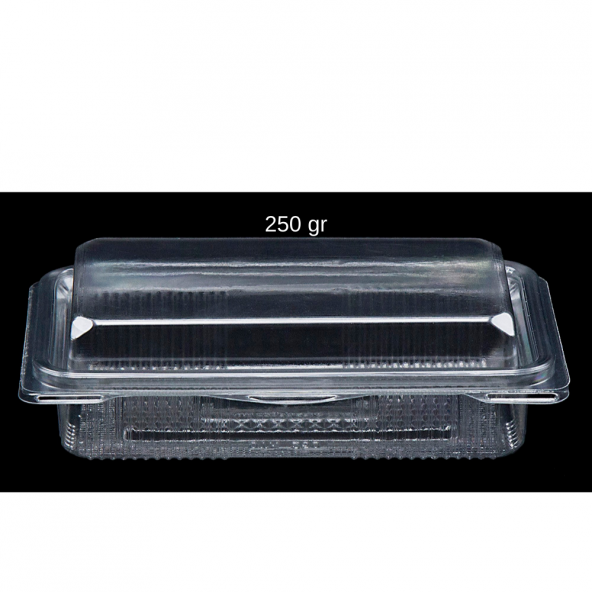 250 cc Sızdırmaz Baklava Kabı 100 adet - Resim 2