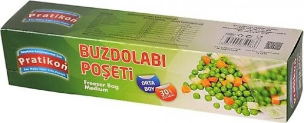 Pratikon Buzdolabı Poşeti Orta Boy - Resim 2