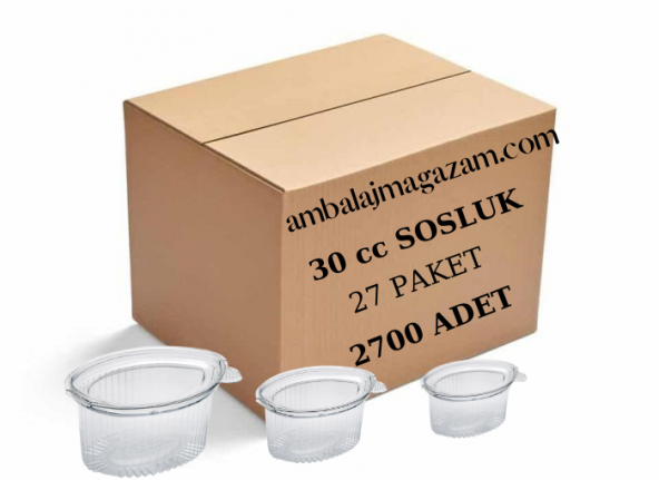 30 cc Sızdırmaz Sos Kabı Koli ürün görseli