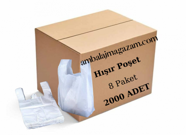 Küçük Boy Hışır Poşet  Koli