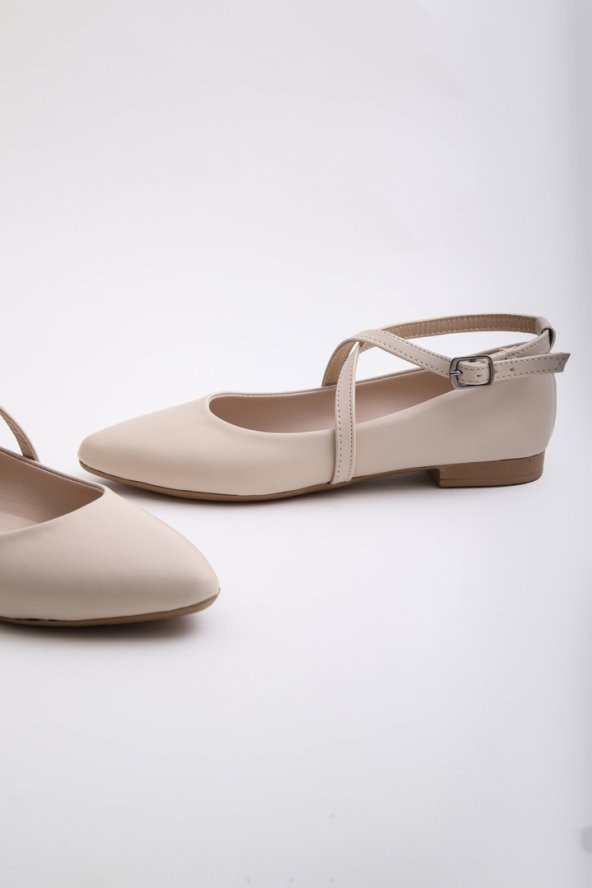Judy Model Bilekten Bağlamalı Kadın Babet - 5