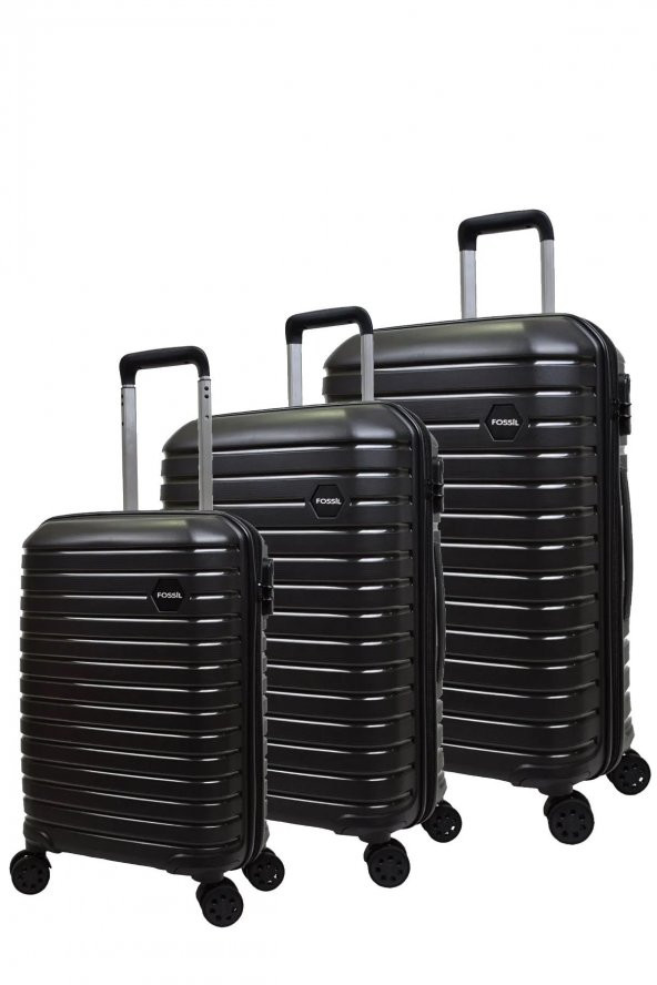 Fossil Kırılmaz Pp Unısex Valiz&Bavul Set 1137-VS - 2