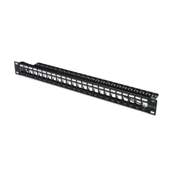 Digitus 24 Port Patch Panel Modüler Boş Cat6