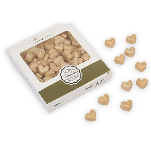Mühür Mumu Eritme Kalp Boncuk Paket Model No: 673 SATEN BAŞAK ürün görseli