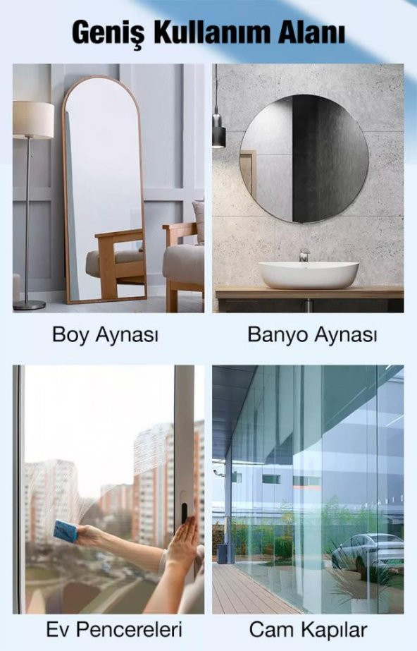 BASEUS 200ML Sprey Oto Cam Parlatıcı ve Temizleyici Set, Ev Penceresi, Ayna, Parlatıcı Set - 5