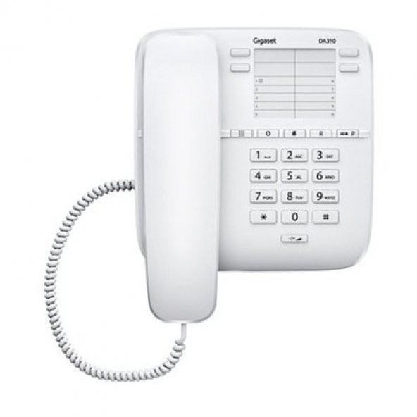 GIGASET DA310 MASAÜSTÜ TELEFON BEYAZ
