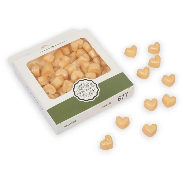 Mühür Mumu Eritme Kalp Boncuk Paket Model No: 677 ALTIN BAŞAK ürün görseli