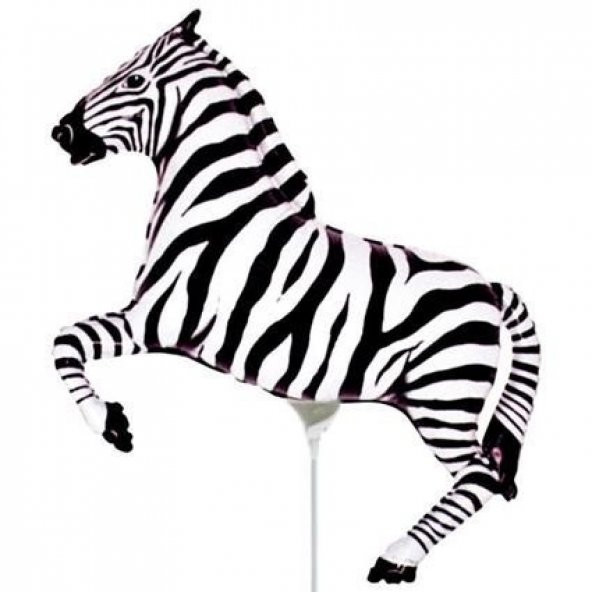 14 Zebra Folyo Balon-Grabo 15 Adet