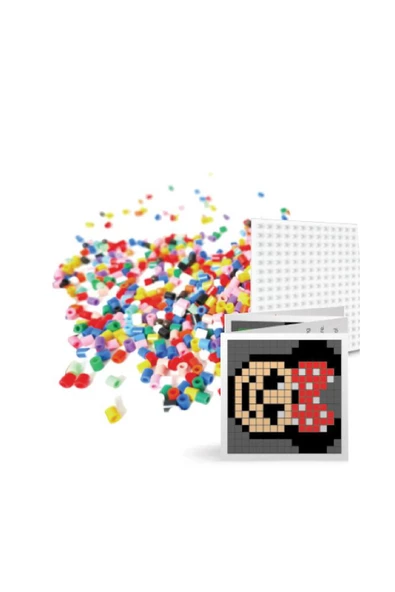 Ütü ile Yapışan Boncuk Aktivite ve Oyuncak Seti, Disney Minnie Mouse 5 Figür-Pixel Pixel B16-04 - 2