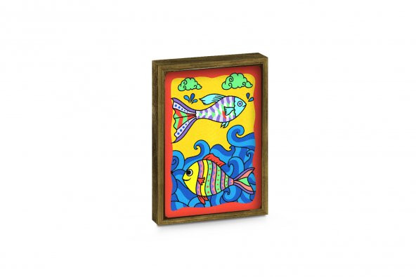 Sand Art Yetişkin Kum Boyama Aktivite Seti-Red Castle YKF-03 - 2