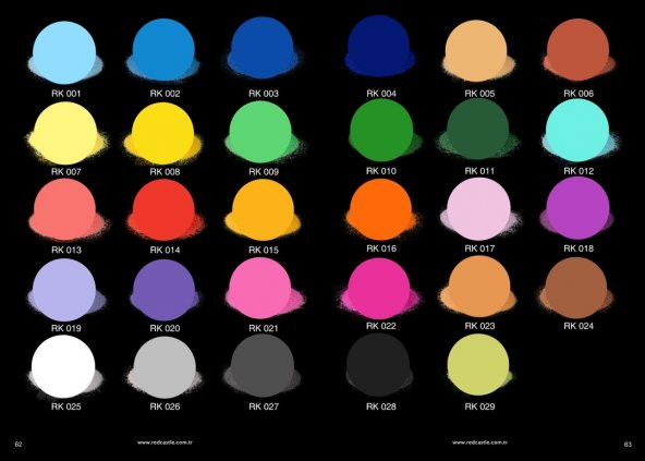 Kum Boyama Kumu-RedCastle 1000 gram RK1000-16-P - 2