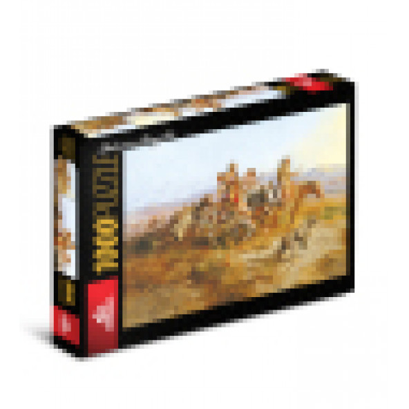 Puzzle 1000 Parça Kızılderili Kadınların Göçü-Red Castle RCP-1016