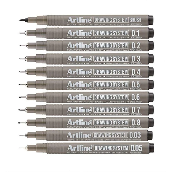 Drawing System Teknik Çizim Kalemi Artline Teknik Çizim Kalemi 1 Adet