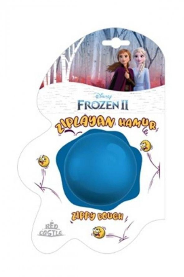 Disney Frozen 2  Zıplayan Hamur 30 g. Mavi-Red Castle ZDB-32