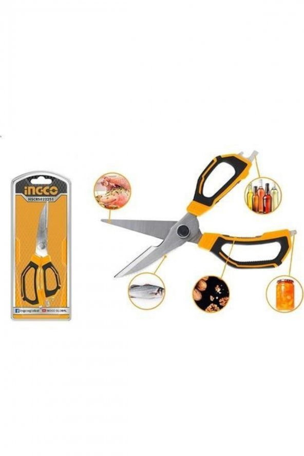 İngco Mutfak Makası 225mm Hscrs822251