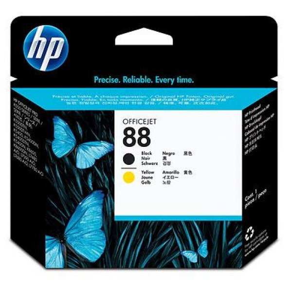 HP 88 Black-Yellow Baskı Kafası C9381A ürün görseli