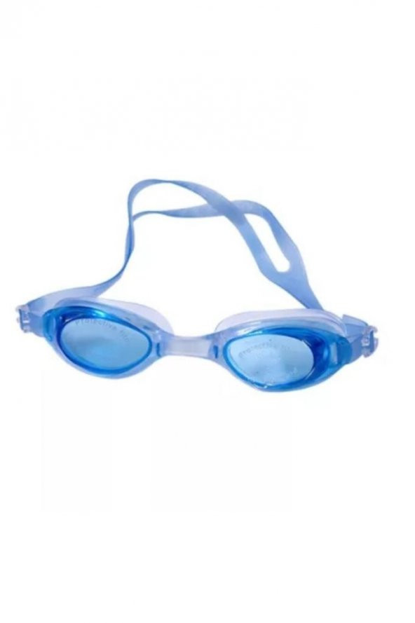 Çocuk Yüzücü Gözlüğü Pvc Çantalı Mavi 8-12 Yaş - 2