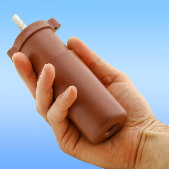 4 Adet Gizli Mobilya Kanepe Sehpa Koltuk Orta Destek Ayağı Ayarlanabilir 9.5 cm Kahverengi Ayak - 5