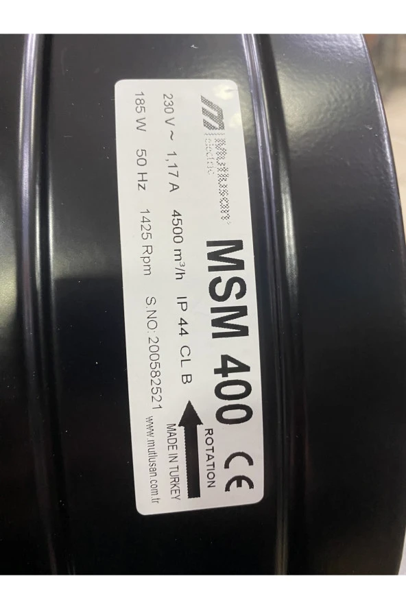 Msm 400 Monofaze Sanayi Aspiratörü - 2