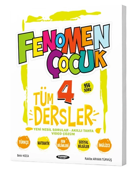 Fenomen Çocuk 4. Sınıf Tüm Dersler Yeni Nesil Soru Bankası