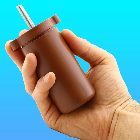 Sedef 6'lı Set Mobilya Tv Ünitesi Çekyat Koltuk Kanepe Destek Ayağı 14 Cm Kahverengi Baza Ayakları - 6