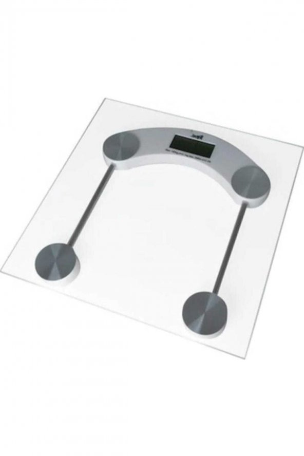 Techfit Tf-1052 Dijital Temperli Cam Baskül Lcd Ekran Max.180 Kg Tec1052-Dijital-Baskül-Tartı
