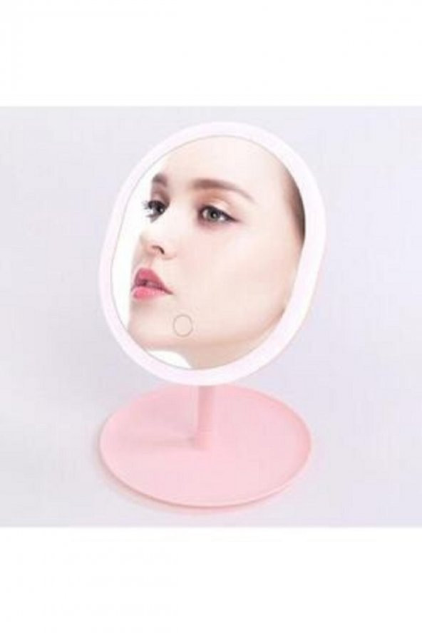 Makyaj Aynası Led Işıklı Makyaj Dokunmatik Usb Kablolu Lambası Dokunmatik - 4