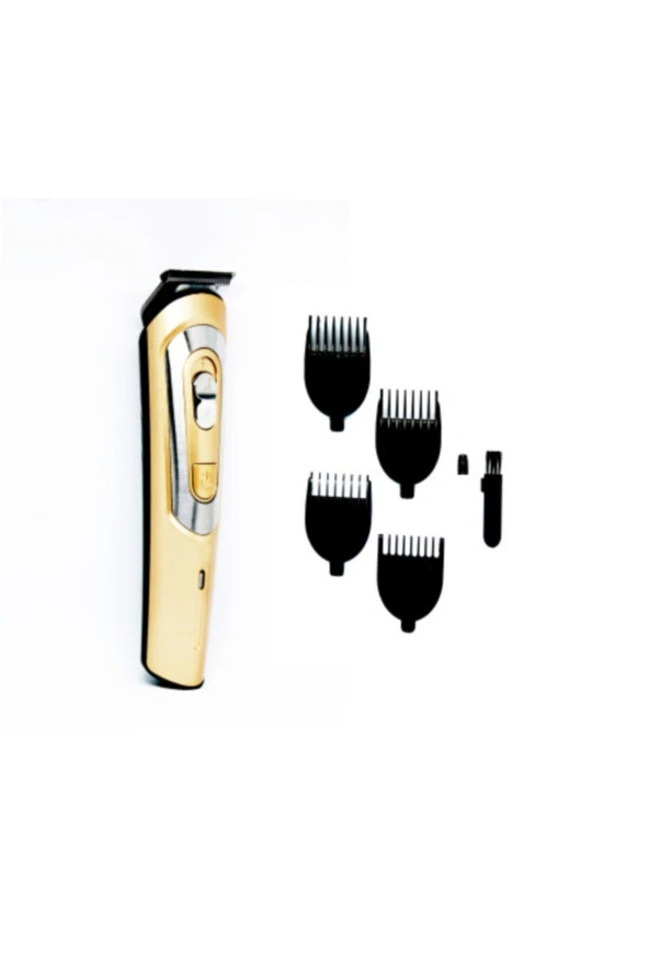 Gm-6112 Matri-x Profesyonel Şarjlı Saç Sakal Kesme Tıraş Traş Makinesi Seti Cdx009