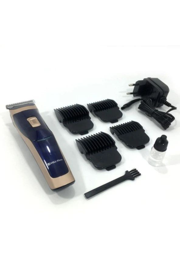 0.2 mm Ince Kesim Bıçaklı Hijyenik Şarjlı Saç Sakal Tıraş Makinesi Wp-7100 - 4