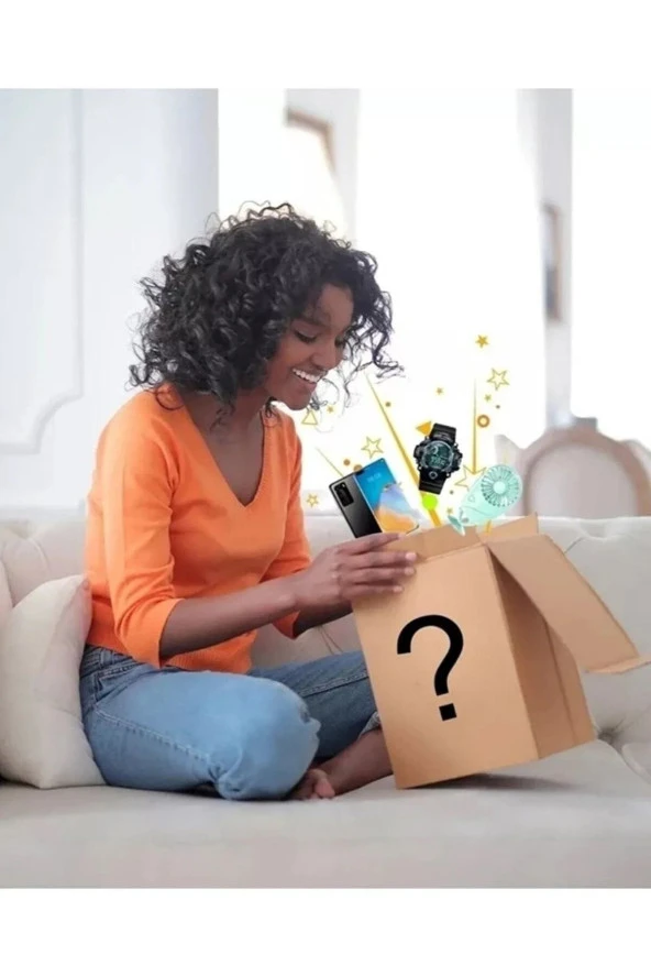 Gizem Hediye Kutusu 3c Elektronik Ürünler Için Bir Şans Açık: Kulaklık Hoparlör Akıllı Saat - 2