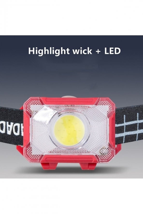 5w 150 Lümen Süper Parlak Cob Led Kafa Feneri Kafa Lambası Cd-5907b - 3