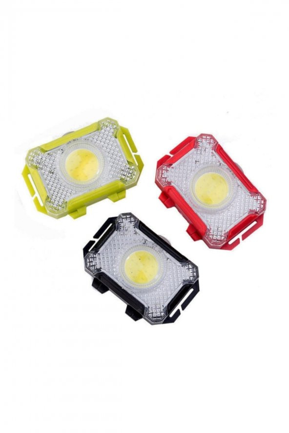 Kafa Lambası Kafa Feneri Çalışma Lambası 3 Mod Cob Led Ş89