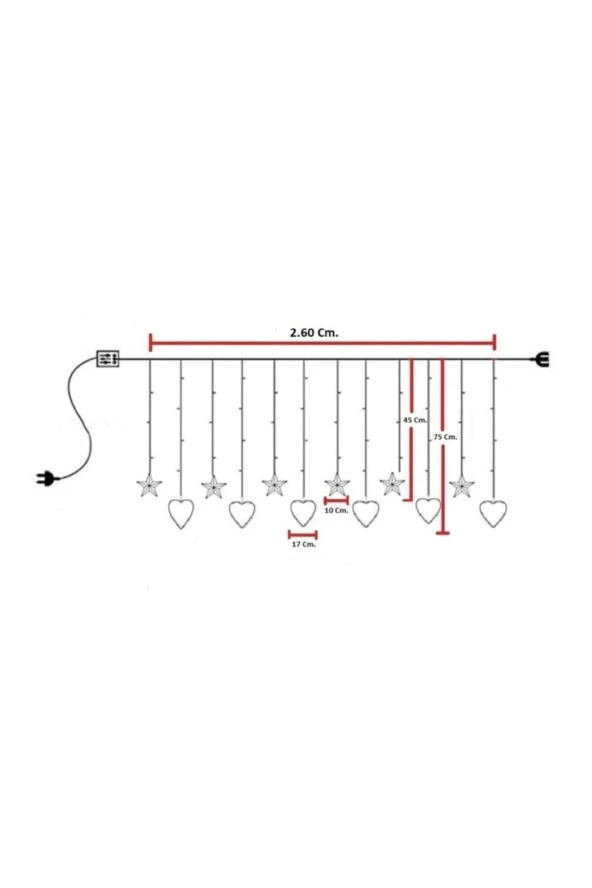 Peri Led 5 Metre Sarı Pilli Dekoratif Aydınlatma Cdo101 - 4