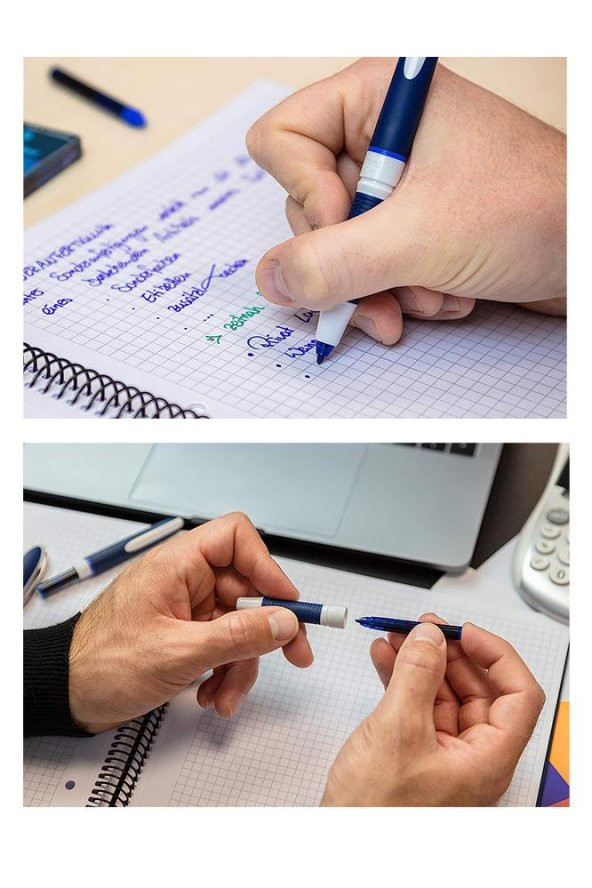 Siyah Kırmızı One Change Pilot Kalem 2 Renk 1 Adet Schneider One Change Pilot Kalem Siyah - 4