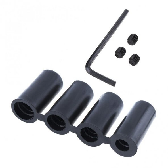 Manuel Vites Topuzu (Mandalsız)  Mat Siyah - 7