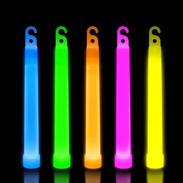 Glow Light Stick Fosforlu Çadır Kamp Işık Çubuğu 165mm - 2
