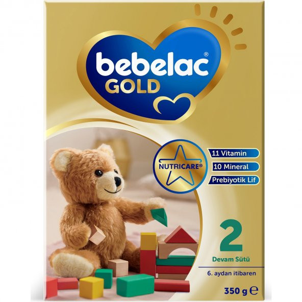 Bebelac Gold 2 Çocuk Devam Sütü 350 Gr - 2